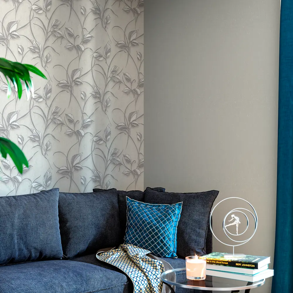 Обои флизелиновые Alsace белые 1.06 м PL71751-14 PALITRA LIFE STLM-2185207 - Вид №3