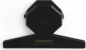 001129 Зажим для бумаги черный Normann Copenhagen