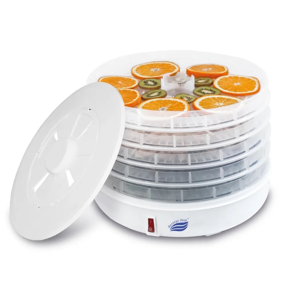 9907339 Сушилка для овощей и фруктов Великие Реки ВР-5 белый STDN-0140754