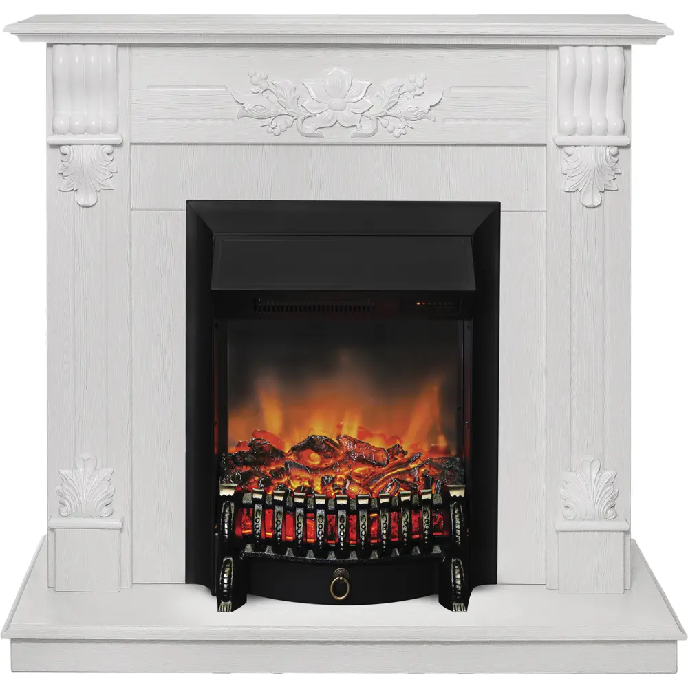 REALFLAME Ottawa - элегантный портал для электрокамина в стиле белого камня 18224150 STLM-1499841 - Вид №3