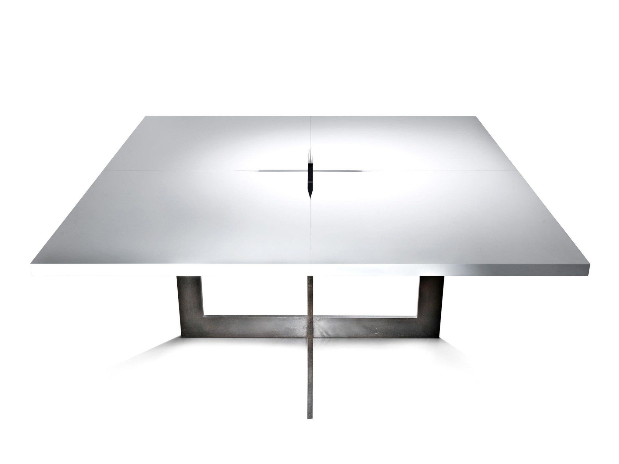 Стальной и деревянный стол Steininger PLUS ARCH-00087489