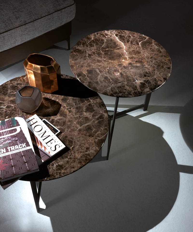 Круглый мраморный журнальный столик для гостиной Borzalino BSeries ARCH-00124369 - Вид №8