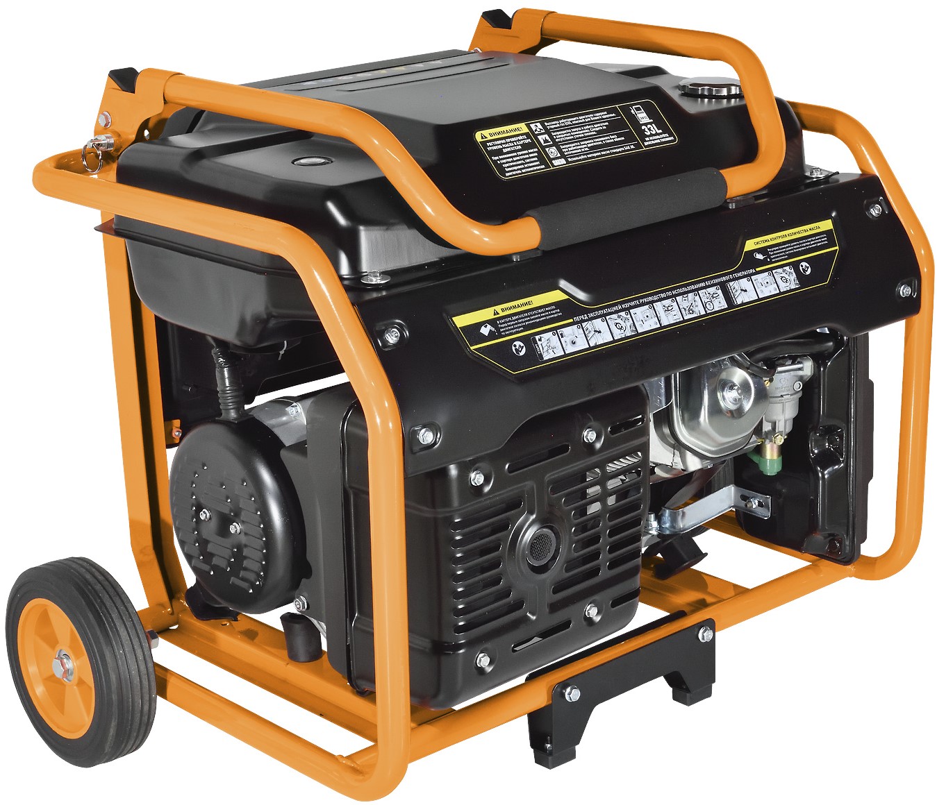 Электрогенератор   бензиновый Carver PPG-6500АM 9100268 STDN-0042531 - Вид №2