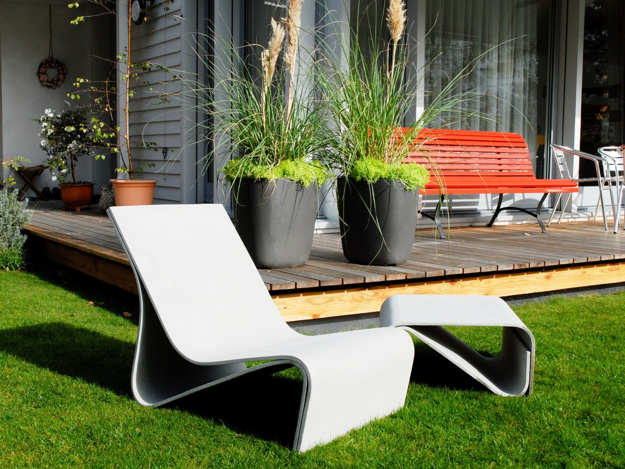 Бетонное садовое кресло SWISSPEARL дизайн ARCH-00058672 - Вид №16