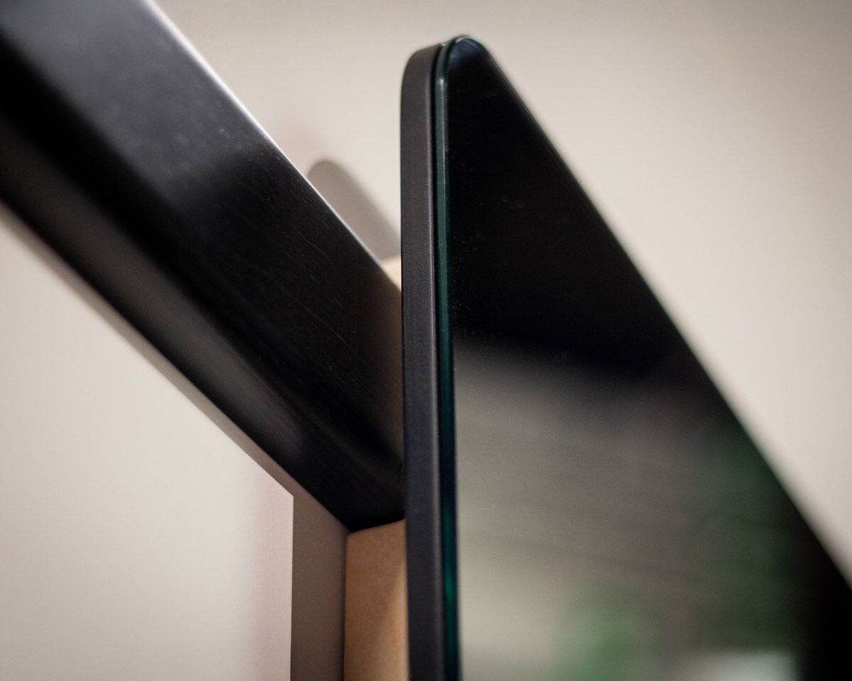 Настенная деревянная секционная прихожая с зеркалом Variand Furniture E12 ARCH-00045701 - Вид №3