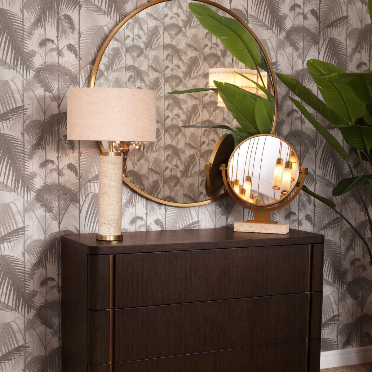 Круглое настольное зеркало Eichholtz BRIANÇON ARCH-00014335 - Вид №1