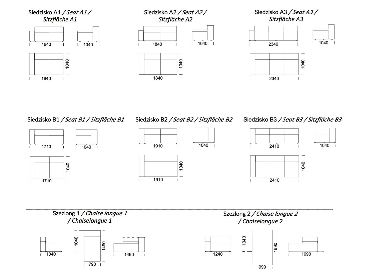 Ткань диван Nobonobo Umo ARCH-00050441 - Вид №6