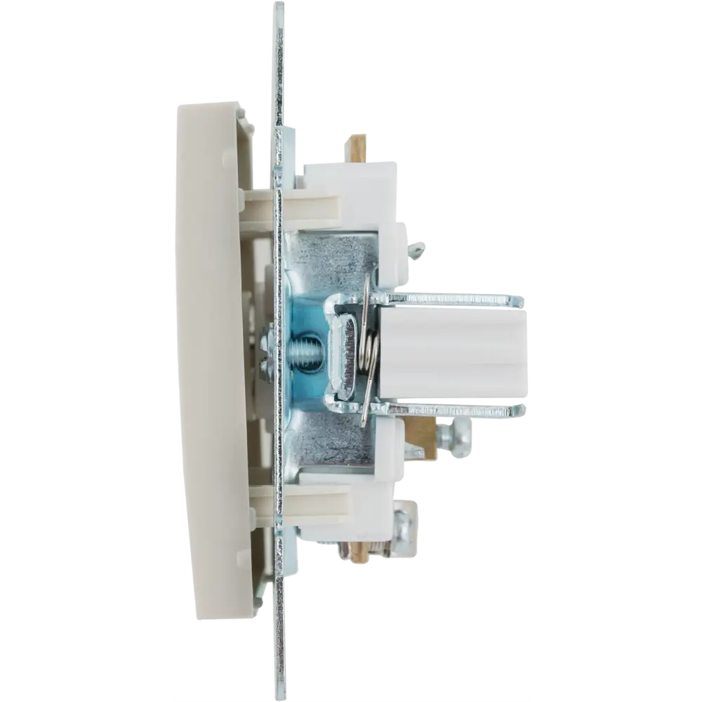 ТВ-розетка оконечная встраиваемая Lexman Виктория шлейфцвет бежевый STLM-2044188 - Вид №3