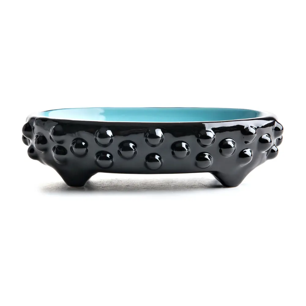 Мыльница Irony цвет чёрный/бирюзовый MOROSHKA STLM-2180274 - Вид №1