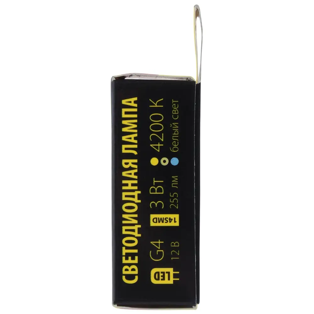 Лампа светодиодная G4 3 Вт 12 В 3300 К свет нейтральный Elektrostandard STLM-2203505 - Вид №2