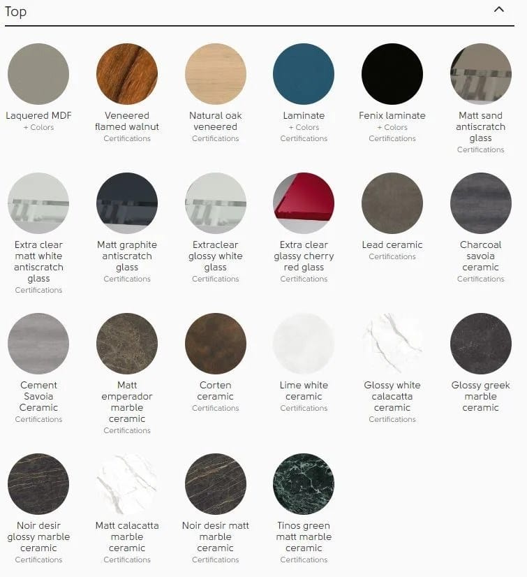 Прямоугольный выдвижной стол из шпона Midj AKASHI ARCH-00097636 - Вид №7