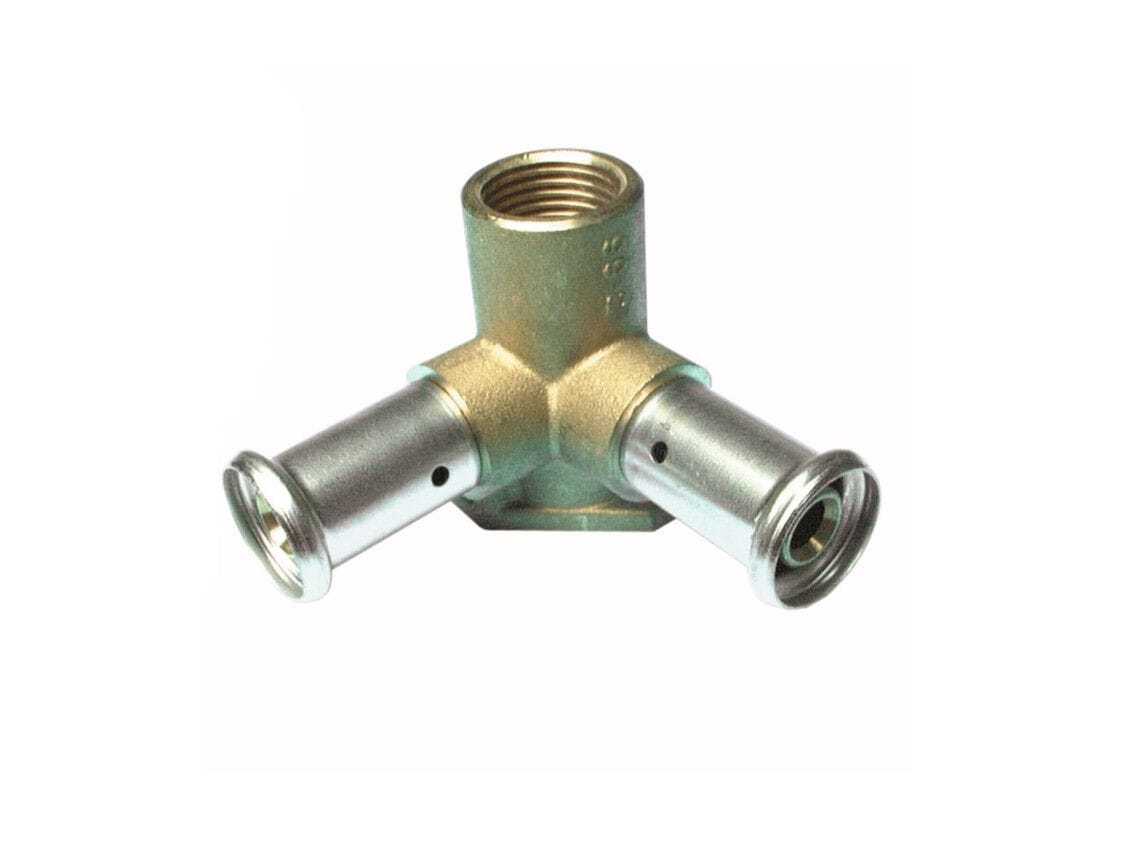 Двойной терминал с латунным кронштейном Cappellotto фитинги ARCH-00080198 - Вид №1