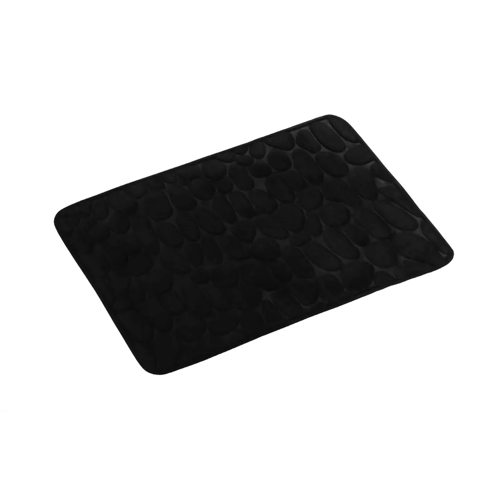Коврик для ванной Grampus Black Comfort 50x80 см 89415936 STLM-1569098