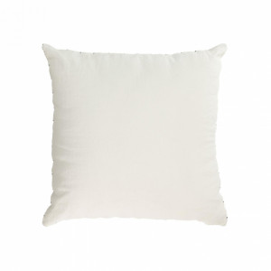 109384 Elmina 100% linen cushion cover in white 45 x 45 cm La Forma