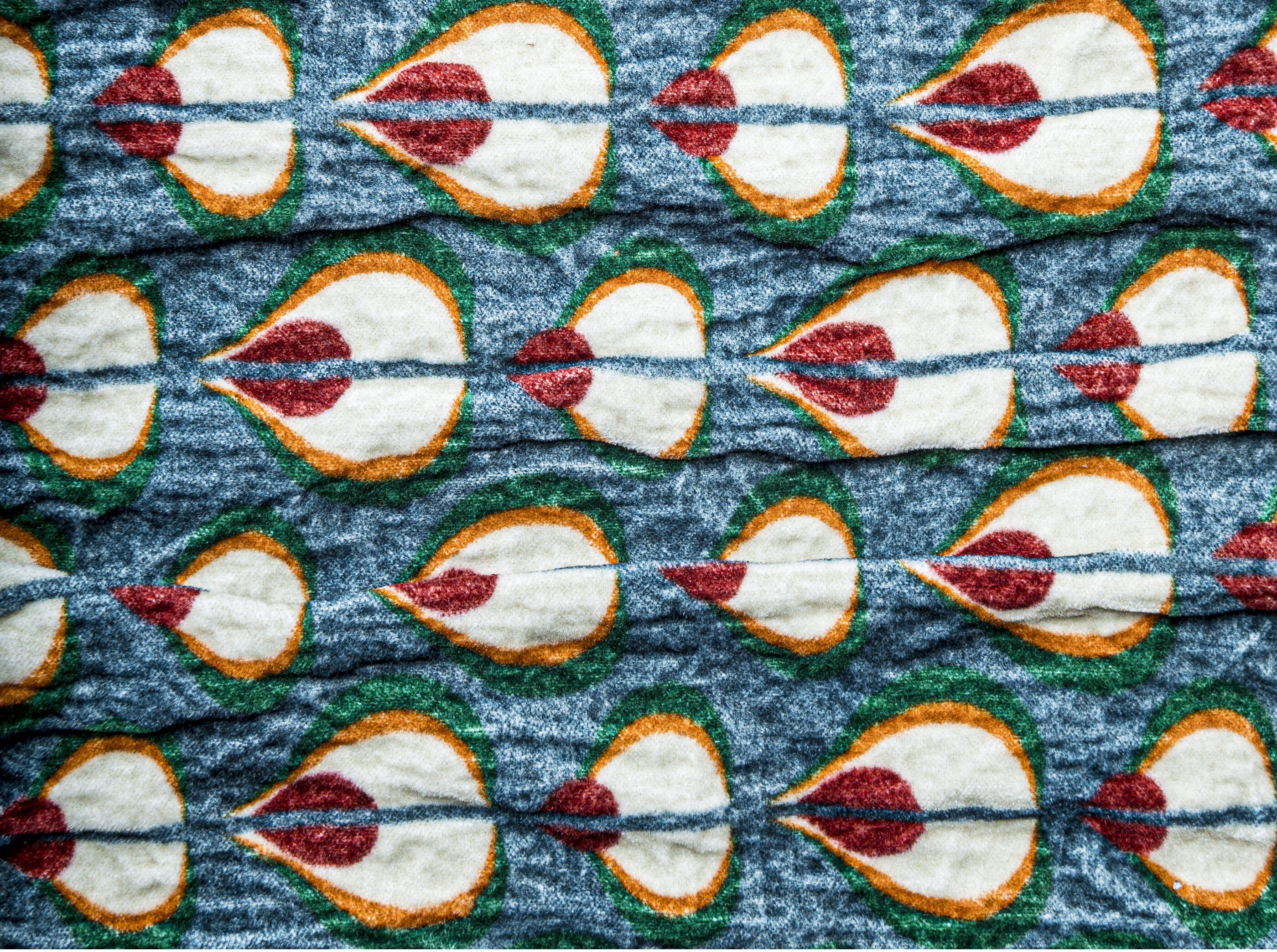 Хлопчатобумажная ткань с графическим рисунком The House of Lyria CARMENTE ARCH-00063331 - Вид №1