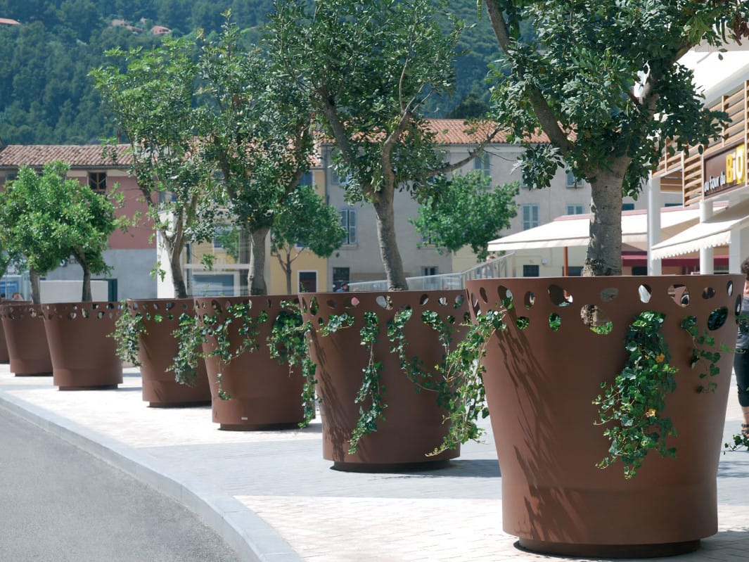 Круглый плантатор CYRIA Green Palacio ARCH-00053315