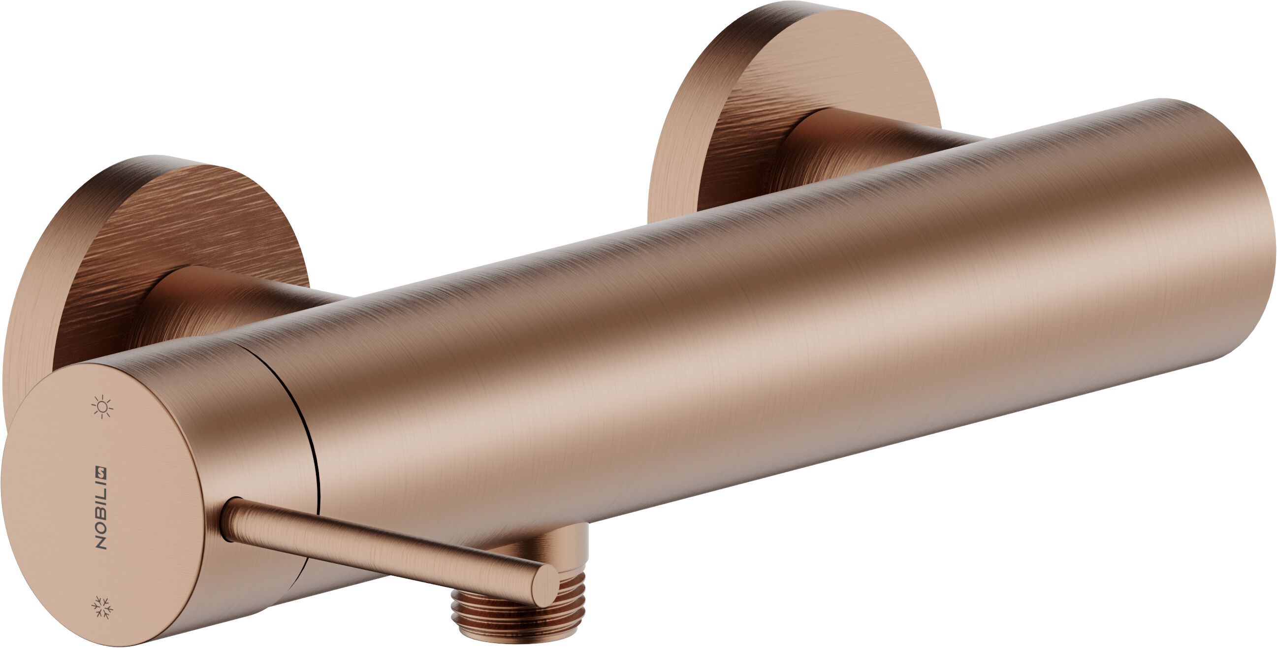 Однорычажный смеситель для душа с 2 отверстиями Nobili Velis ARCH-00064805 - Вид №5