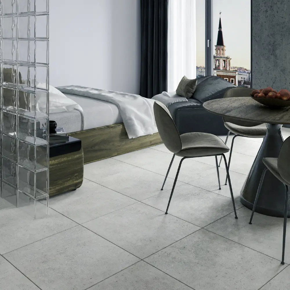 Керамогранит Santreyd Bronx-09 серый матовый 60×60 см 89369386 STLM-0944416