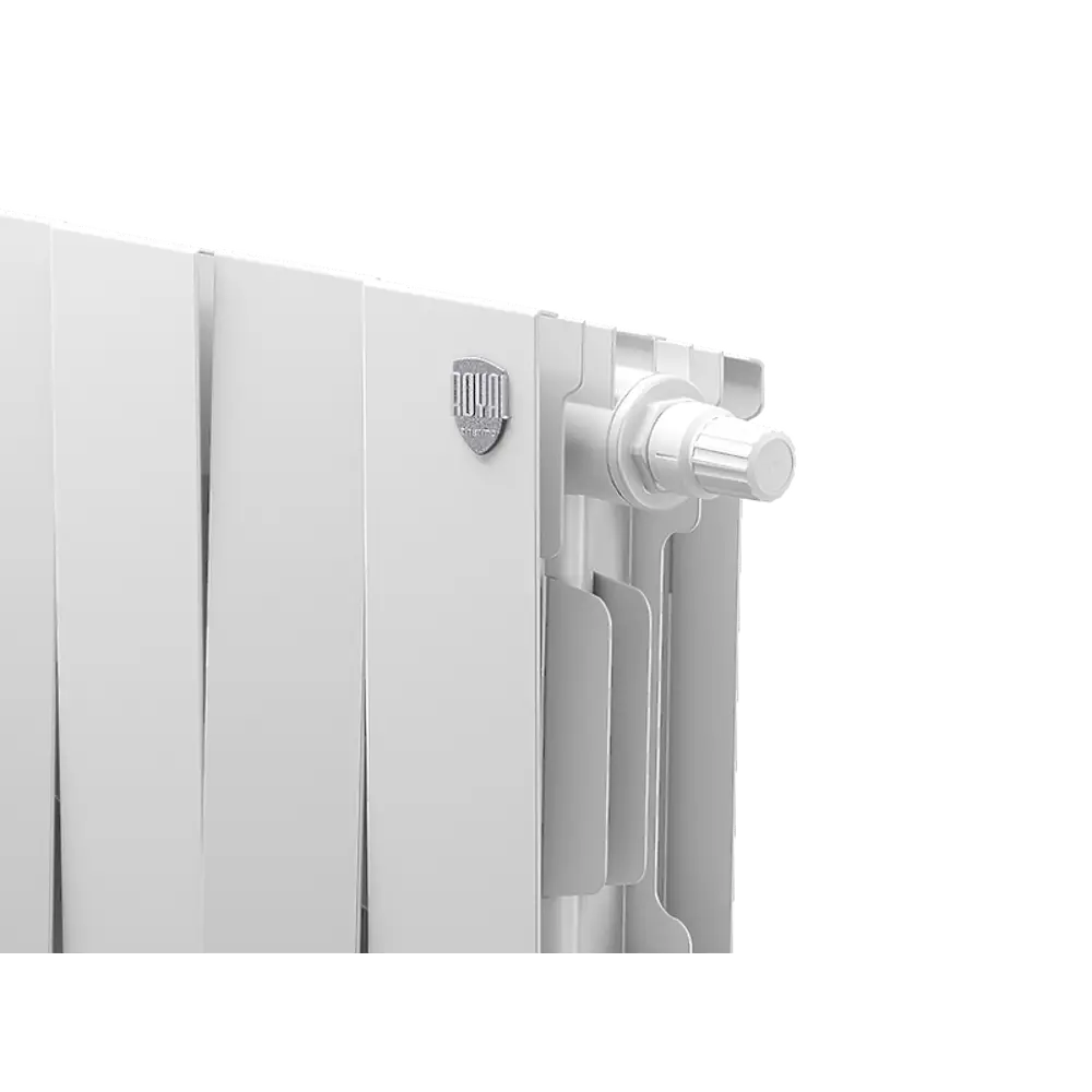 Радиатор секционный Royal Thermo Pianoforte VDR 200/100 20 секций нижнее правое подключение биметалл белый STLM-2078560 - Вид №3