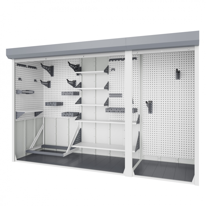 Шкаф для паркинга 2300х4000х600 Верстакофф RC-2.023 - Вид №1