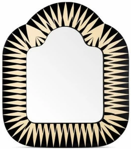 Scarlet Splendour Прямоугольное зеркало в настенной раме Vanilla noir