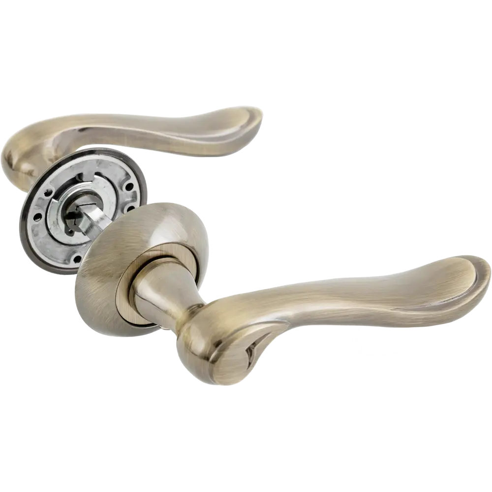 Дверные ручки Edson 24-10 без запирания, цвет бронза STLM-2012379