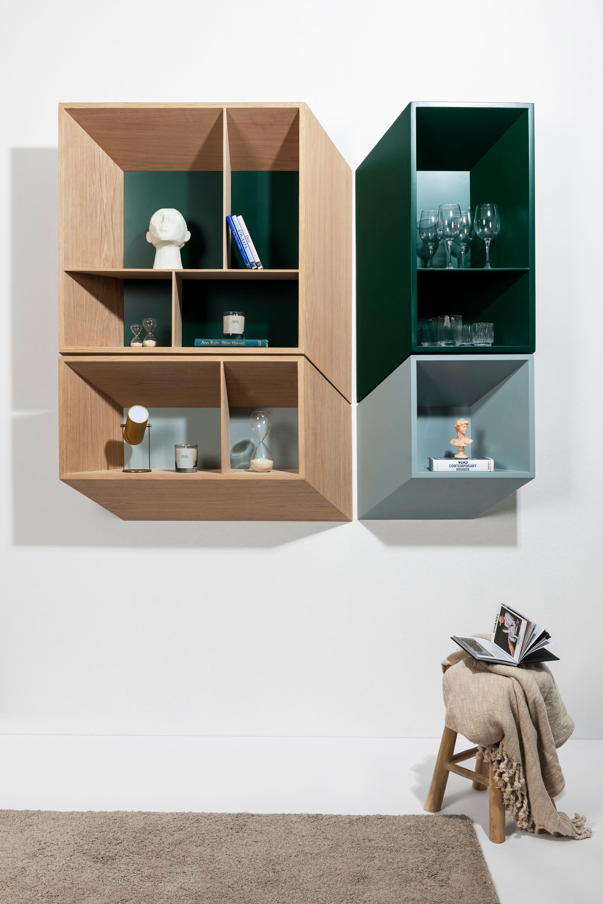 Деревянный навесной шкаф FID Paris OPTIC GRAND ARCH-00107380 - Вид №10