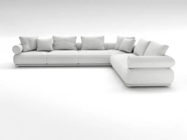 Модульный съемный диван из ткани Pacini & Cappellini HILLS ARCH-00010137 - Вид №1