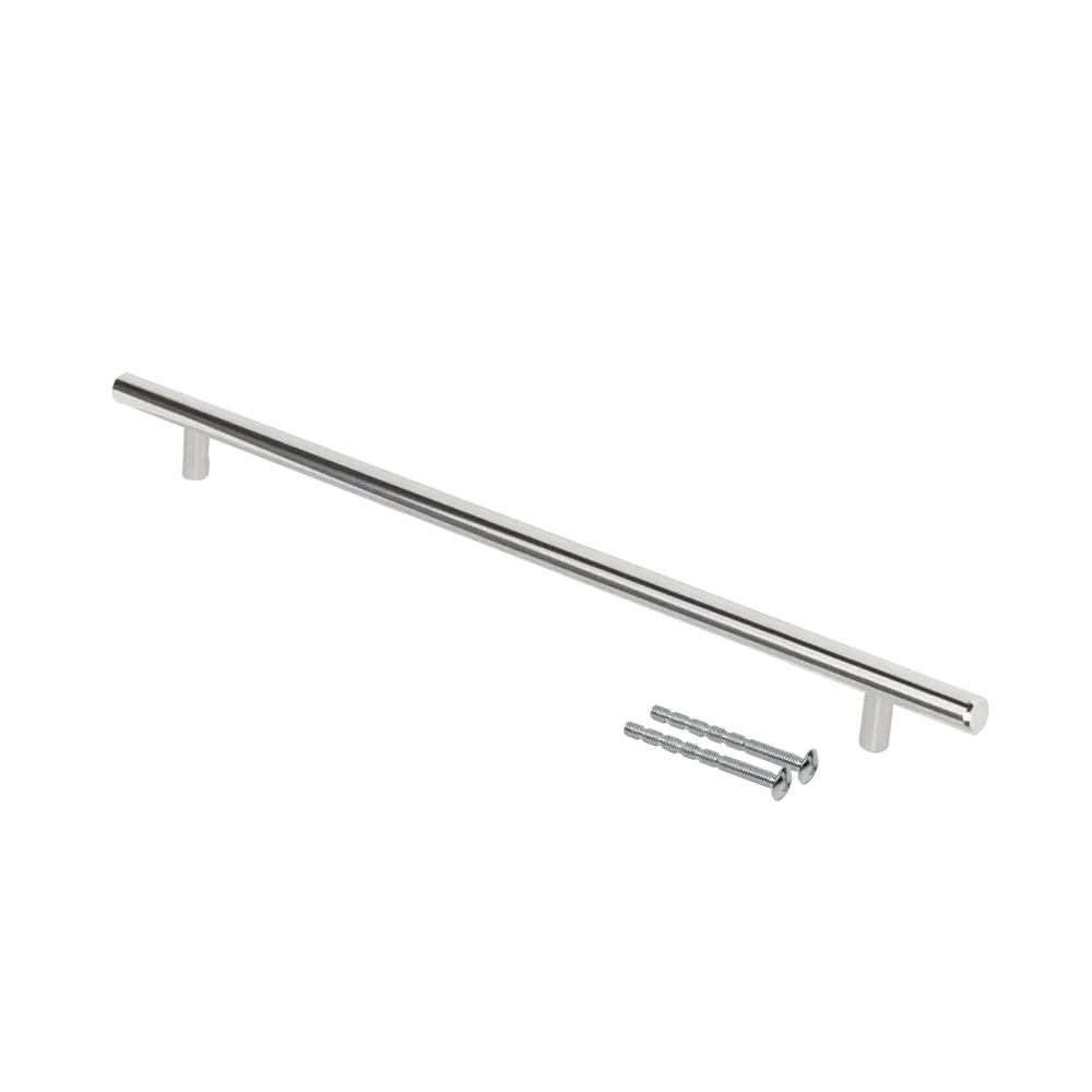 Мебельная ручка-рейлинг KONSENSA 400 мм хром STLM-2209314 - Вид №3