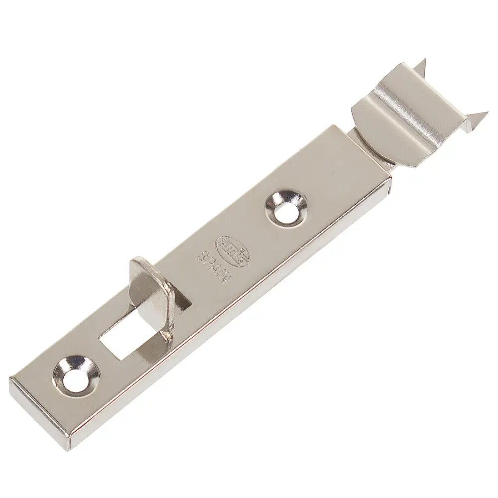 Задвижка стальная Amig для распашных дверей с никелированным покрытием 14249253 STLM-0004593 - Вид №1