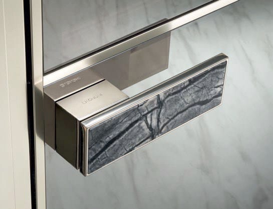 Стеклянная распашная дверь Longhi Aluminiun Chic-Doors ARCH-00006888 - Вид №6