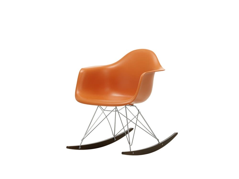Мягкое тканевое кресло-качалка с подлокотниками VITRA Eames Plastic Chair ARCH-00023828 - Вид №192