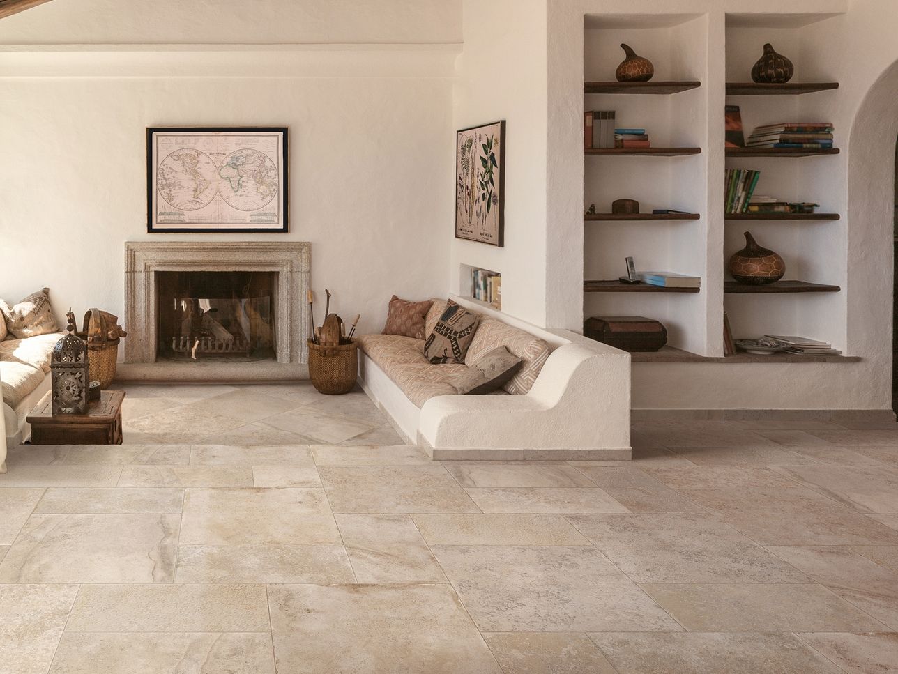 Напольное покрытие / Напольное покрытие из керамогранита для интерьера с эффектом камня Pastorelli STONES DU MONDE ARCH-00139059 - Вид №6