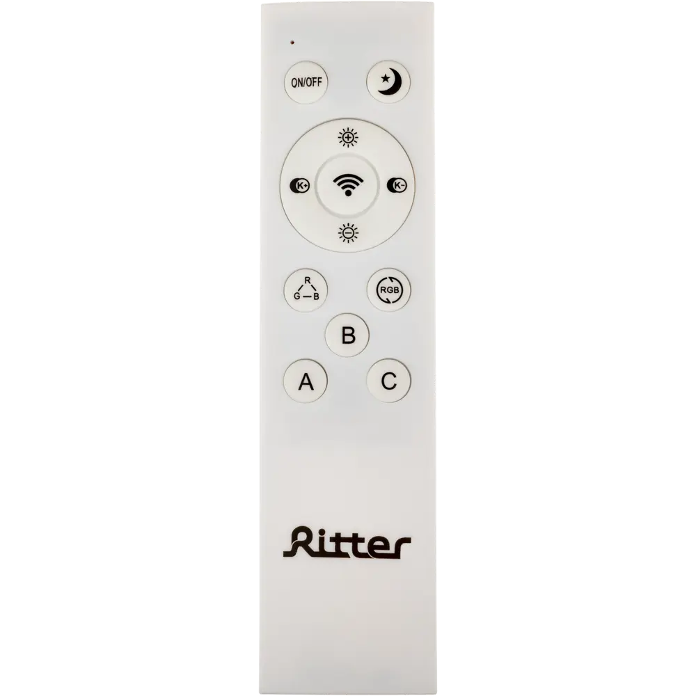 Светильник настенно-потолочный светодиодный диммируемый Ritter Brilliance 52217 1 с д/у 60Вт 22 м² 2700К-6500К+RGB цвет белый STLM-2104150 - Вид №11