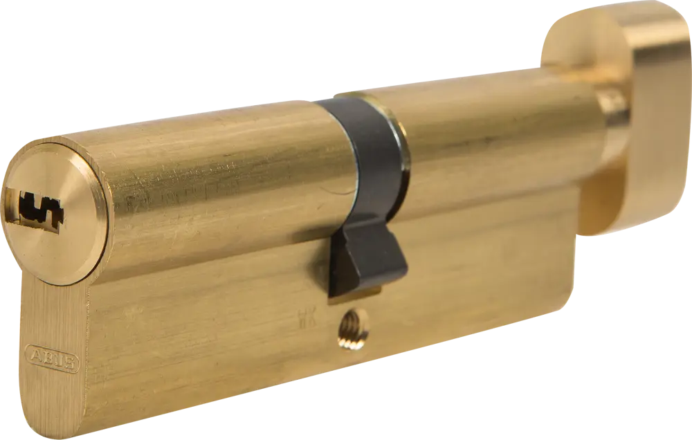 Цилиндр дверной ABUS KD6MM с защитой от взлома, золотистый 82441705