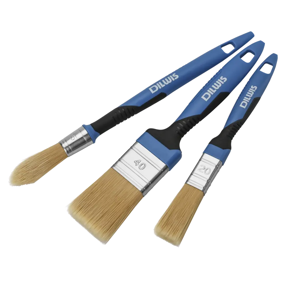 Набор кистей DILWIS для водных красок 260 мм 3 шт STLM-2008435