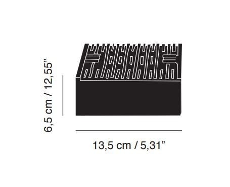 Бронзовая пепельница REDA AMALOU DESIGN ARCH-00072901 - Вид №2