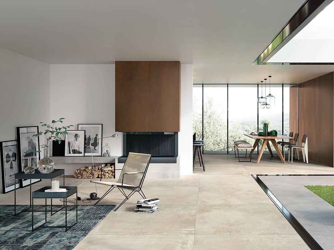 Пол / облицовка керамогранита с эффектом камня CERAMICA FONDOVALLE Reframe ARCH-00142127