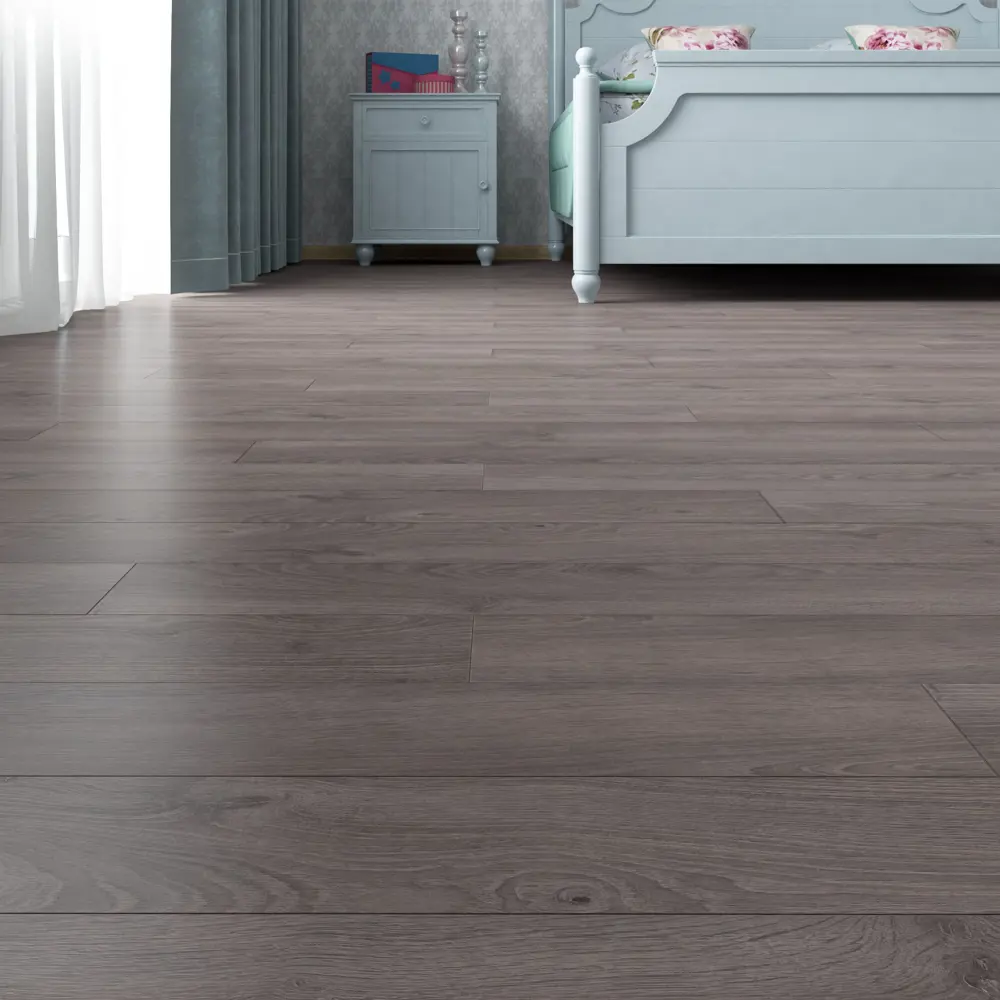 Паркетная доска однополосная «Дуб Крем ВК» лак 0.99 м² Santreyd STLM-2120980 - Вид №3