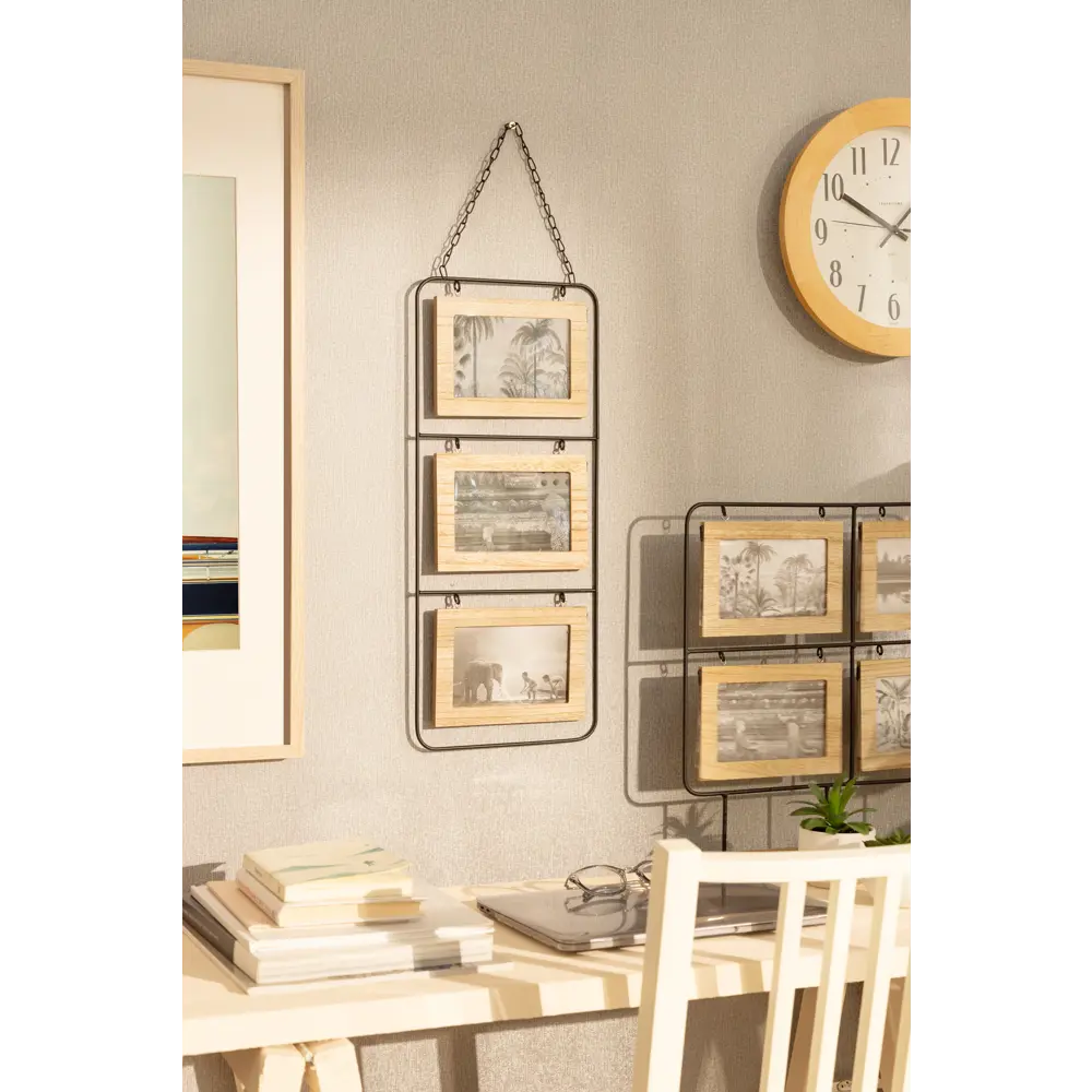 Рамка Smile, 22x52 см, металл, цвет черный/коричневый Atmosphera STLM-2191773 - Вид №3