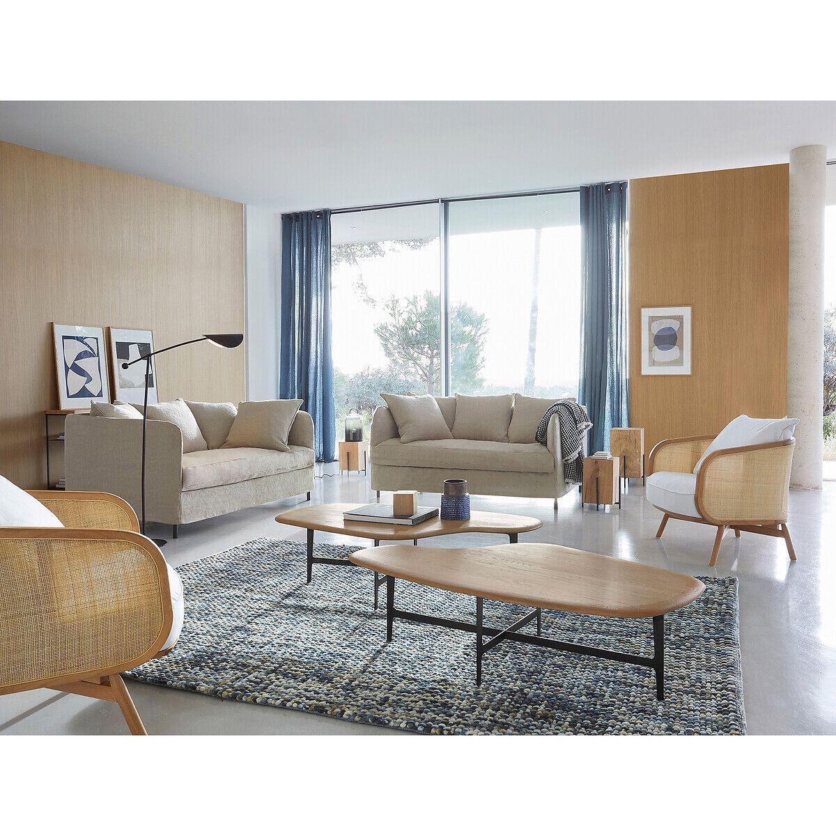 Регулируемая металлическая напольная лампа AMPM Funambule ARCH-00107693 - Вид №7