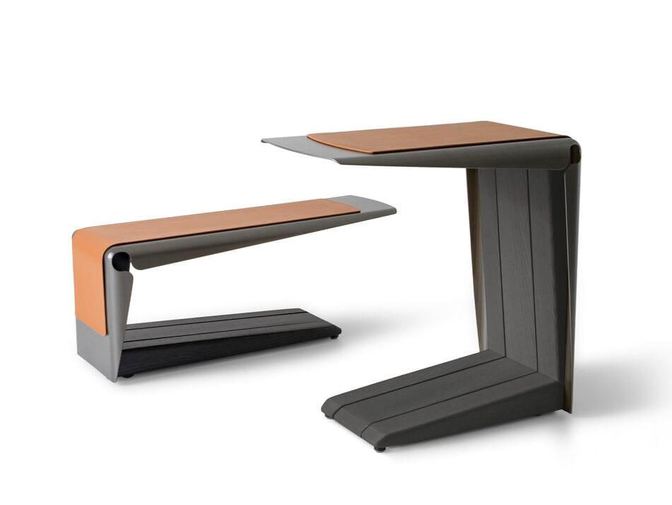 Металлический и деревянный журнальный столик Giorgetti Giorgetti Maserati Edition ARCH-00115106