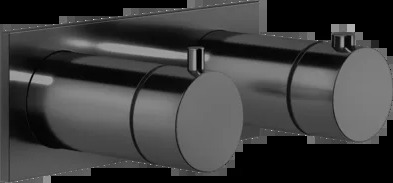 Смеситель для душа 63332 706 Gessi Ventaglio ЧЕРНЫЙ МЕТАЛЛ PVD