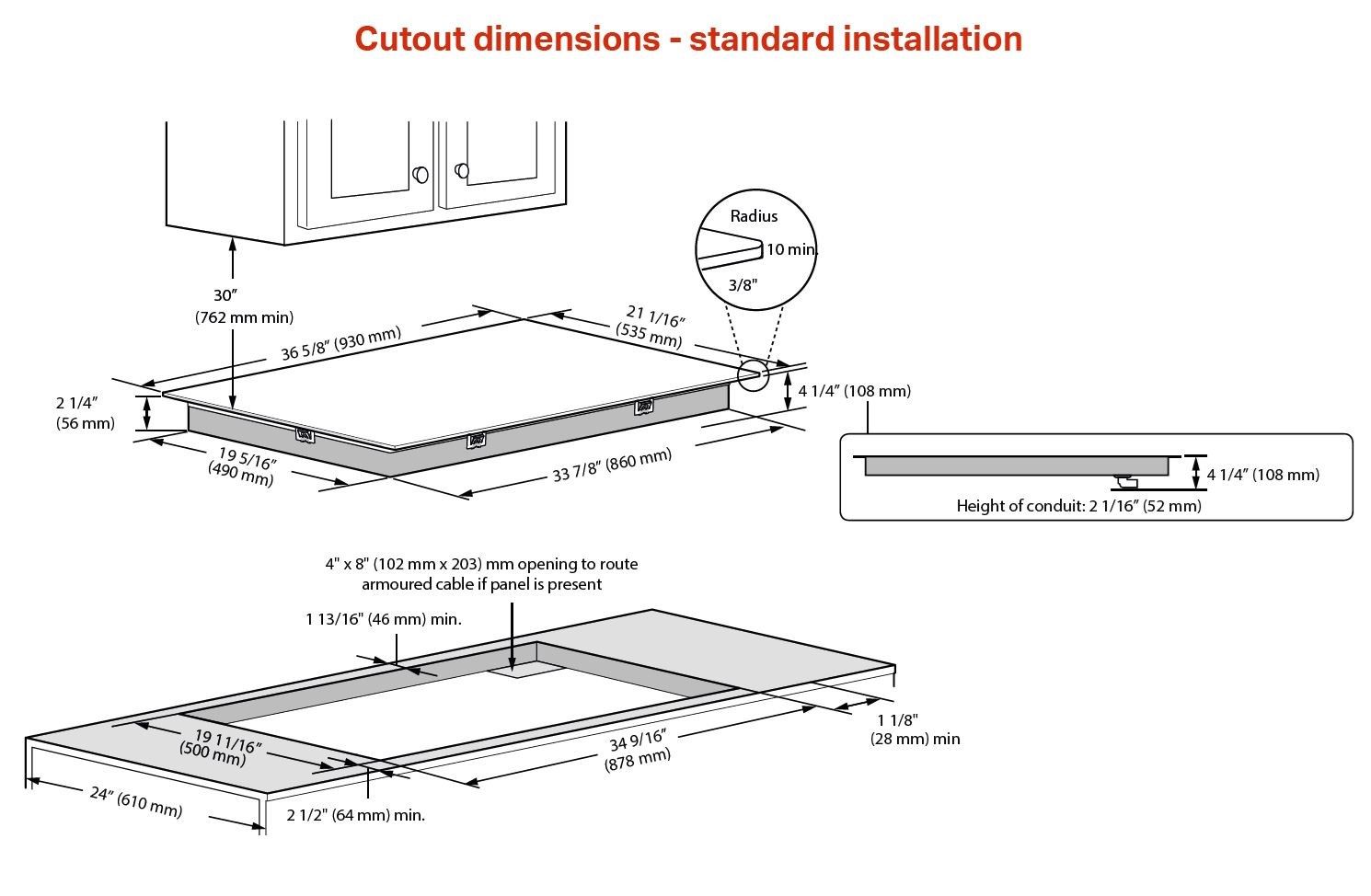Индукционная плита Flex SKS | Signature Kitchen Suite SKSIT3601G ARCH-00106254 - Вид №6