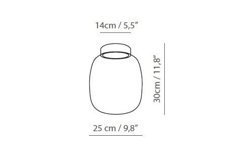 Настенный светильник / потолочный светильник из дутого стекла Tooy Legier ARCH-00032884 - Вид №2