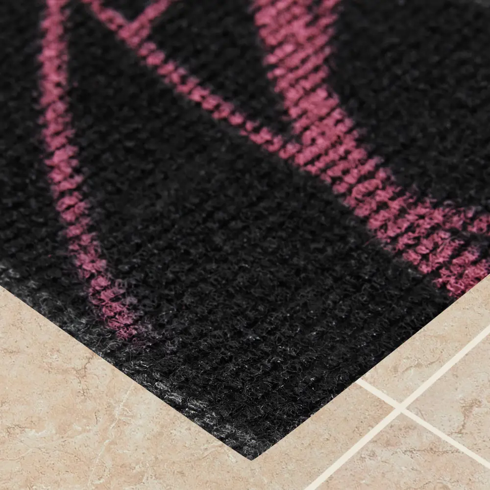 Коврик декоративный полипропилен Нью Эден 45x68 см цвет серый CTIM STLM-2093011 - Вид №1