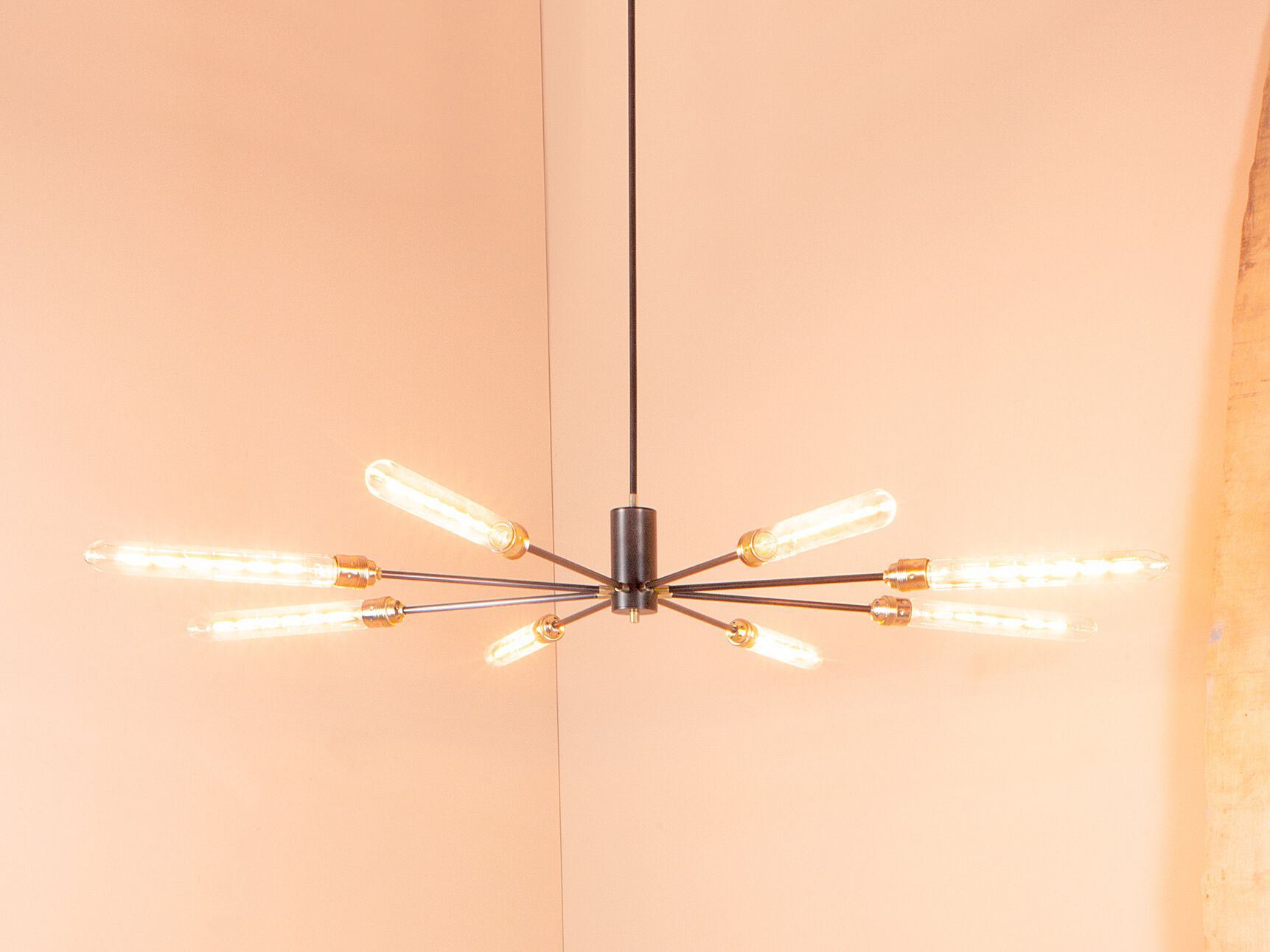 Стальной светодиодный подвесной светильник Renzo Serafini Звезда ARCH-00077409