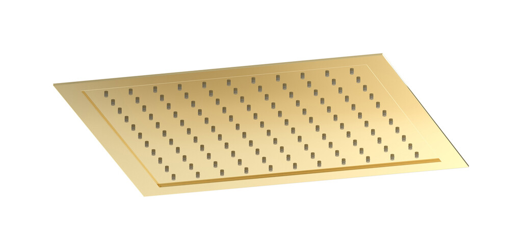 Встроенный верхний душ квадратный 332х332 нерж.сталь WE ARE IB ma034ii Pale Gold Monamour 