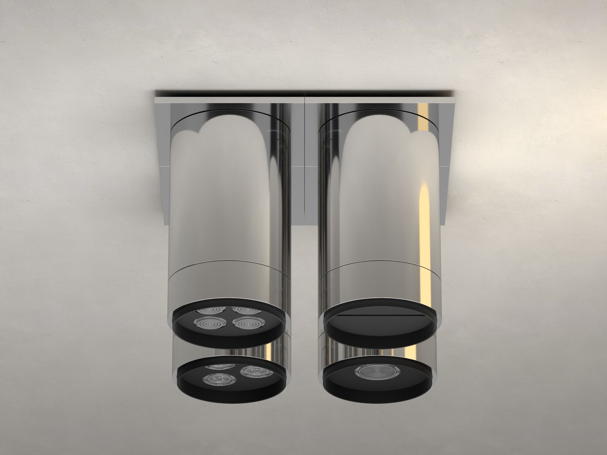 Душевая система из нержавеющей стали Zucchetti бар 59 ARCH-00030814 - Вид №4