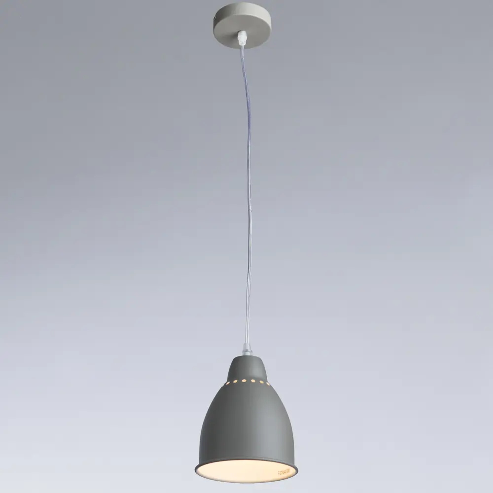 Светильник подвесной Braccio 1 лампа 3 м2 цвет серый Arte Lamp STLM-2119524 - Вид №3